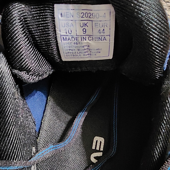 Saucony Triumph ISO 2 Blue & Black Running Shoes, Men’s 10 - Picture 5 of 5